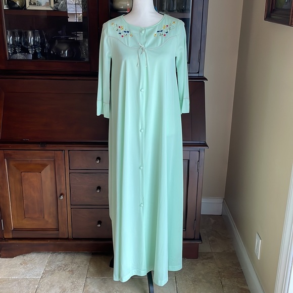 Lorraine 70’s Vintage Nightgown Robe Set XS - Picture 10 of 16